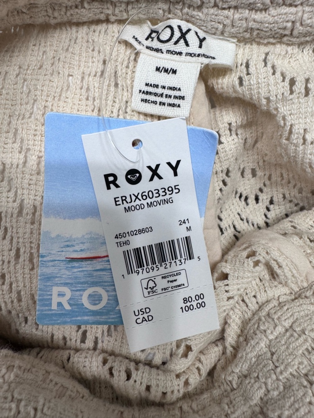 Roxy Mood Moving Beach Pant New - Picture 5 of 6